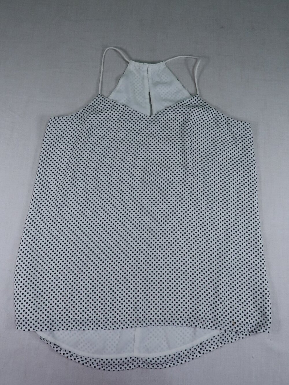 Express Polka Dot V Neck Cami Top Medium Y2K Business Casual Going Out